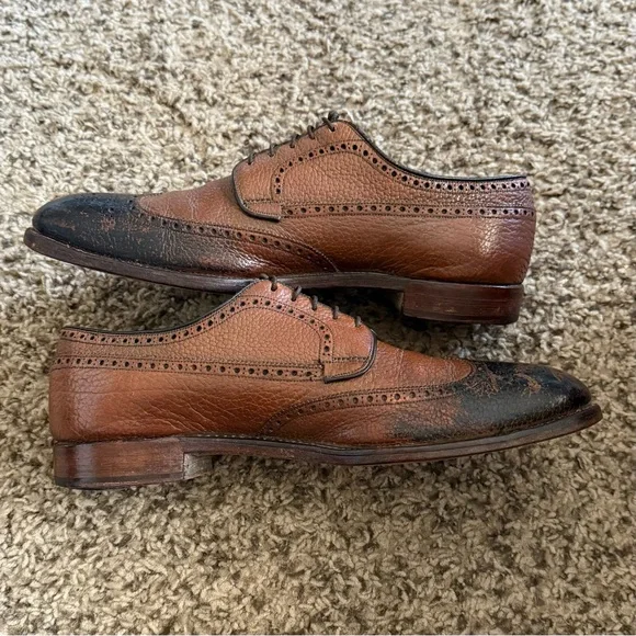 Church’s Custom Grade Chetwynd Two Tone WingTip Oxford Men’s Size 12 - Picture 4 of 9